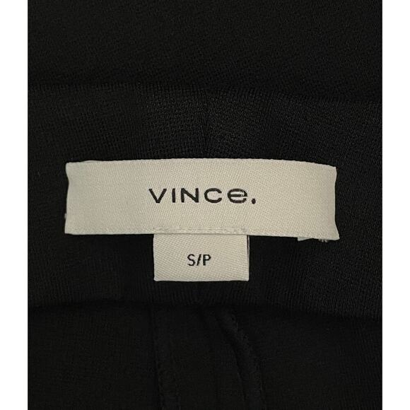 Vince Pull On Stretch Pant Black Small Casual Office Professional Career - Picture 4 of 12